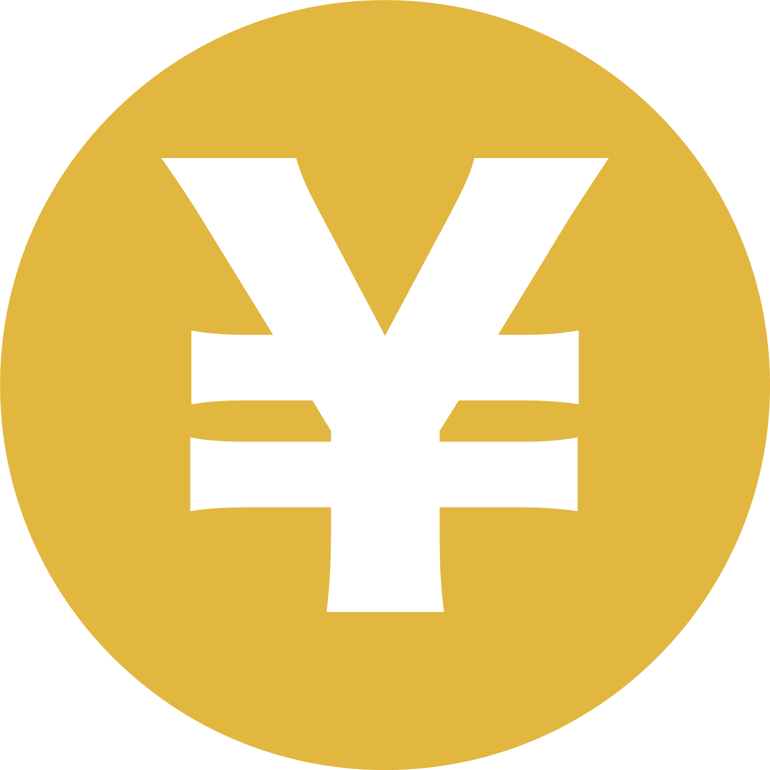 円マークの支払いアイコン